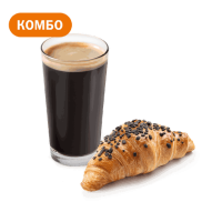 Комбо с Шоколадным круассаном за 229 руб