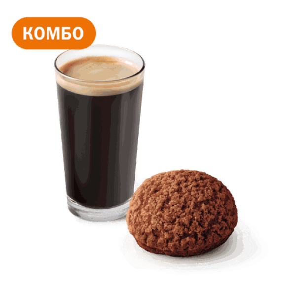 Комбо с пирожным Шу во «Вкусно - и точка»