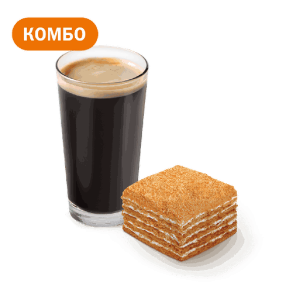 Комбо с Медовиком во «Вкусно - и точка»