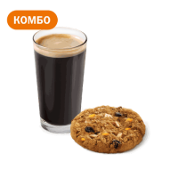 Комбо с Печеньем Апельсин-миндаль за 182 руб