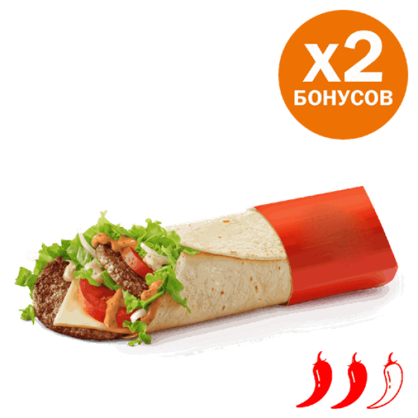 Биг Спешиал ролл Чураско во «Вкусно - и точка»