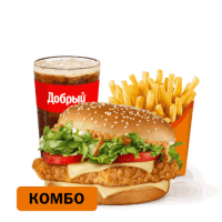 Биг Чикен Бургер Чураско Комбо за 476 руб