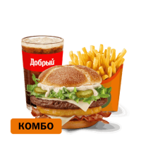 Минский Бургер Комбо за 483 руб